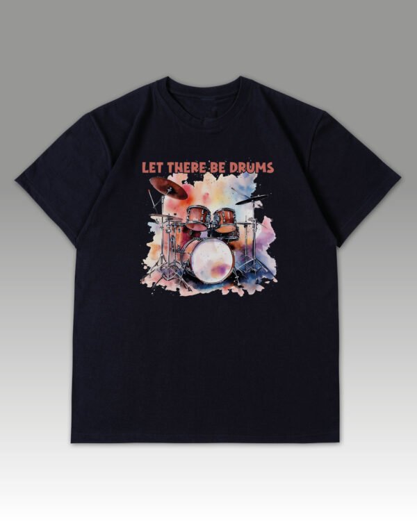 Luźna koszulka męska <br>Let There Be Drums