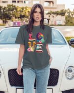 Luźna koszulka damska <br>Love in Full Color