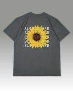 Luźna koszulka męska <br>Sunflower Vibes