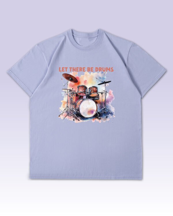 Luźna koszulka męska <br>Let There Be Drums