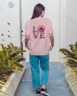 Luźna koszulka damska <br>Flower Love