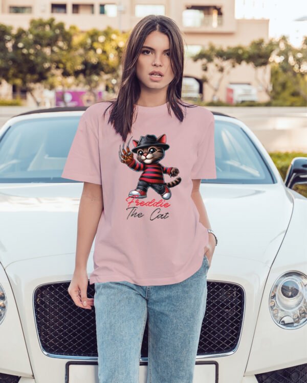 Luźna koszulka damska <br>Freddy the Cat