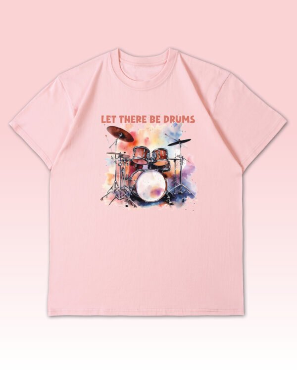 Luźna koszulka męska <br>Let There Be Drums