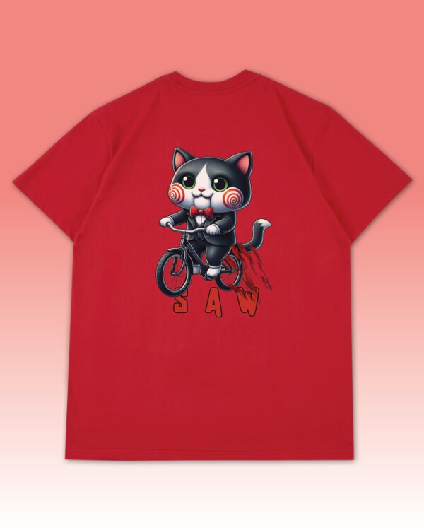 Luźna koszulka damska <br>Saw Cat
