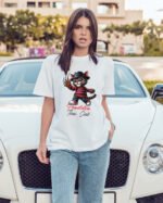 Luźna koszulka damska <br>Freddy the Cat