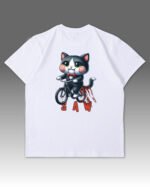 Luźna koszulka damska <br>Saw Cat