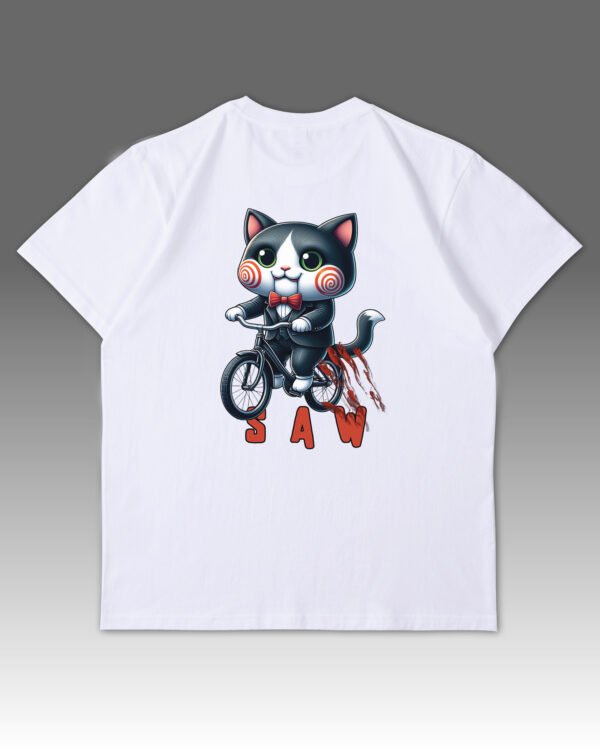 Luźna koszulka damska <br>Saw Cat
