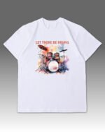 Luźna koszulka męska <br>Let There Be Drums