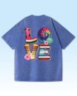 Damska koszulka oversize Letnie LOVE