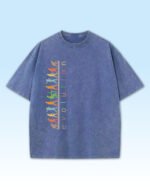 Damska koszulka oversize <br>Evolution - efekt sprania