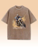 Damska koszulka oversize Born Rider