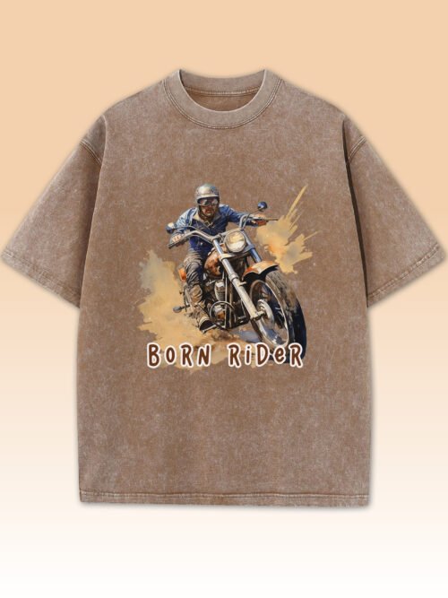 Damska koszulka oversize Born Rider