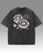 Damska koszulka oversize Wild Roses