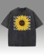 Męska koszulka oversize Sunflower