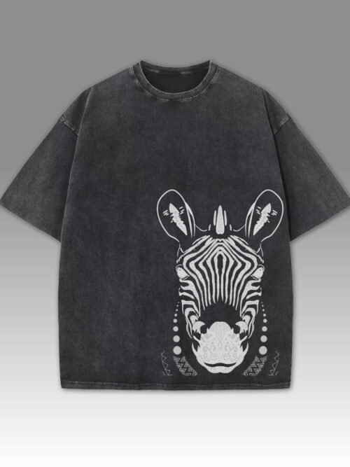 Damska koszulka oversize Zebra Męska koszulka oversize Zebra