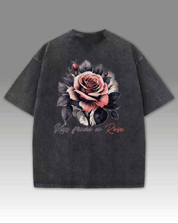 Damska koszulka oversize Kiss from a Rose Męska koszulka oversize Kiss from a Rose