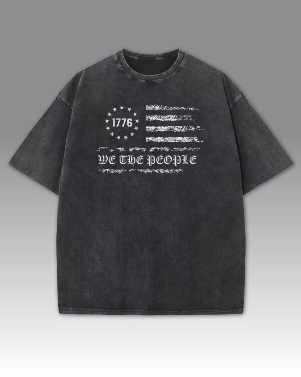 Damska koszulka oversize 1776 We the People Męska koszulka oversize 1776 We the People