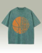 Damska koszulka oversize Basketball Passion Męska koszulka oversize Basketball Passion