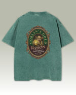 TL TS OLD DGR DTG 0656 B Damska koszulka oversize Goblin's Gold Męska koszulka oversize Goblin's Gold