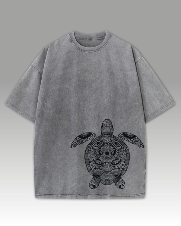 Damska koszulka oversize Turtle, Męska koszulka oversize Turtle