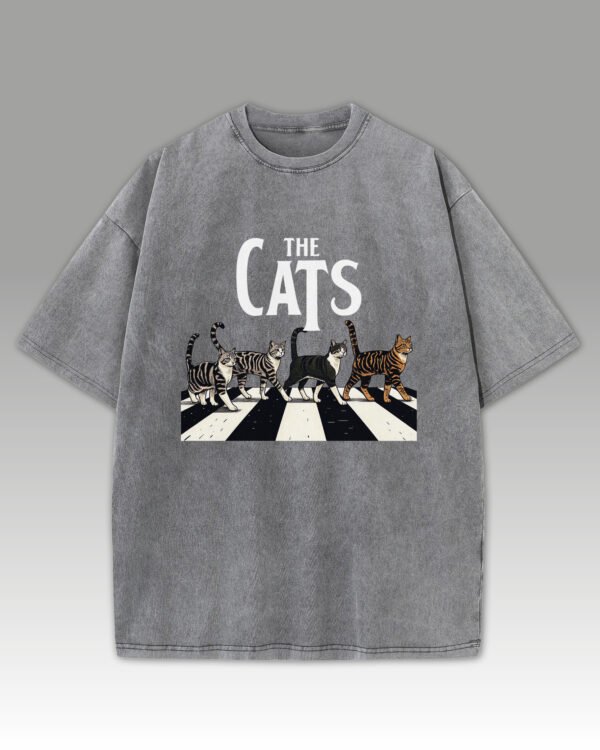 Damska koszulka oversize The Cats Męska koszulka oversize The Cats