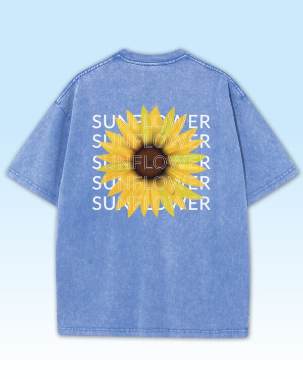 Damska koszulka oversize Sunflower