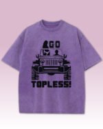 Męska koszulka oversize Go Topless