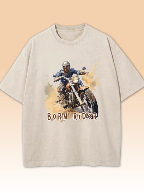 Męska koszulka oversize Born Rider