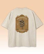 Damska koszulka oversize <br>Snakebite Tonic - efekt sprania