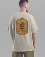 TL TS OLD SAN DTG 0653 B MEN Męska koszulka oversize <br>Snakebite Tonic - efekt sprania