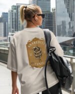 Damska koszulka oversize <br>Snakebite Tonic - efekt sprania
