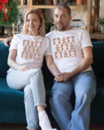 Świąteczna Koszulka “Piernikowe Wzory” – Unisex