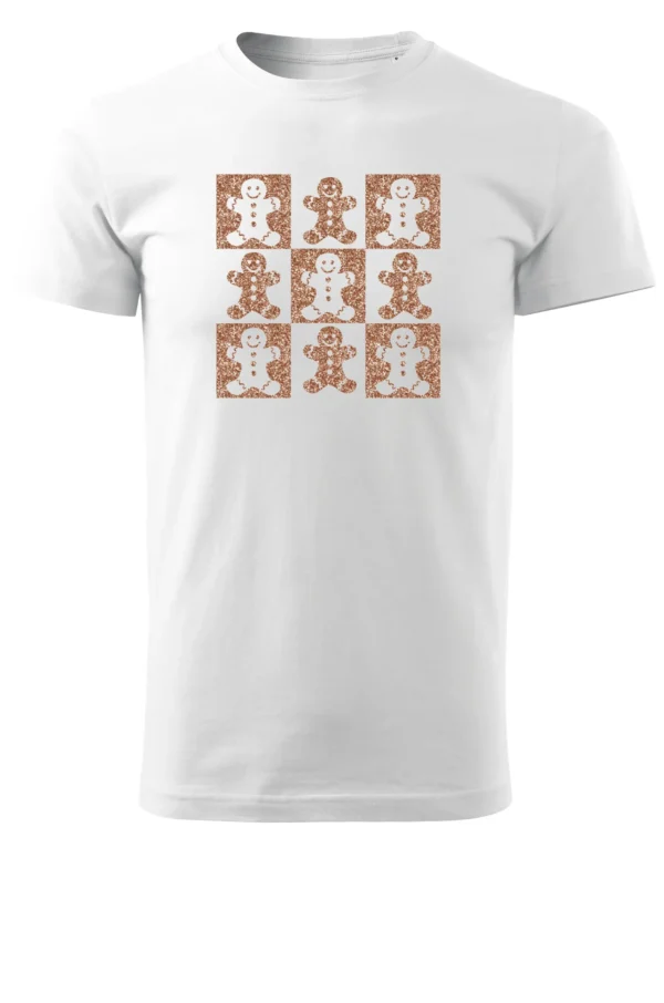 Świąteczna Koszulka “Piernikowe Wzory” – Unisex