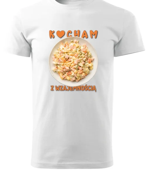 Świąteczna Koszulka “Kocham Sałatkę Jarzynową z Wzajemnością" – Unisex