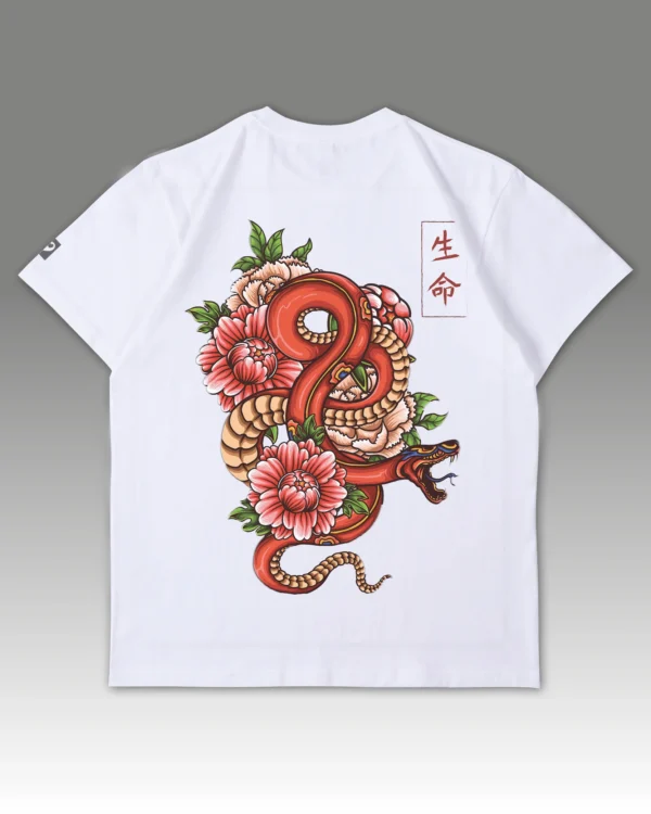 Męska koszulka oversize <br>Orientalny Symbol Życia