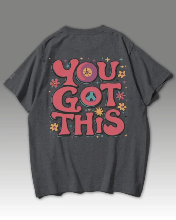 Męska koszulka oversize <br>You got This