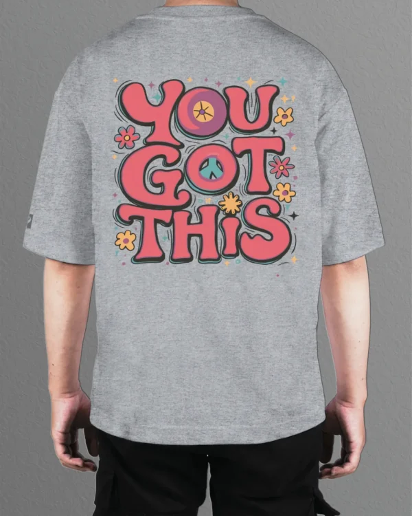 Męska koszulka oversize <br>You got This