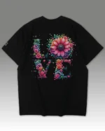Damska koszulka oversize <br>Love Blossoms