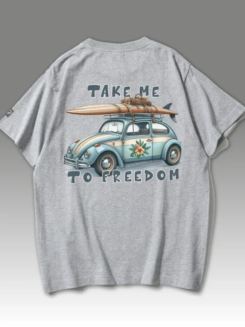 Damska koszulka oversize Take me to Freedom