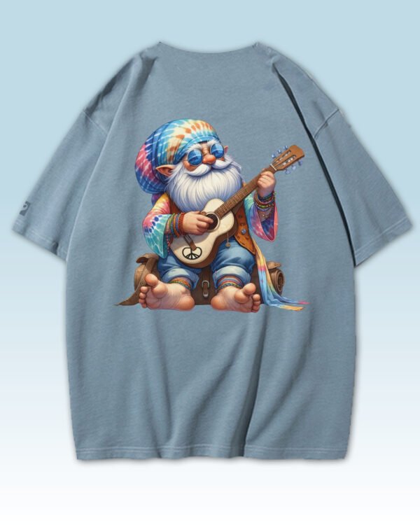 Męska koszulka oversize Hippie Gnome Vibes