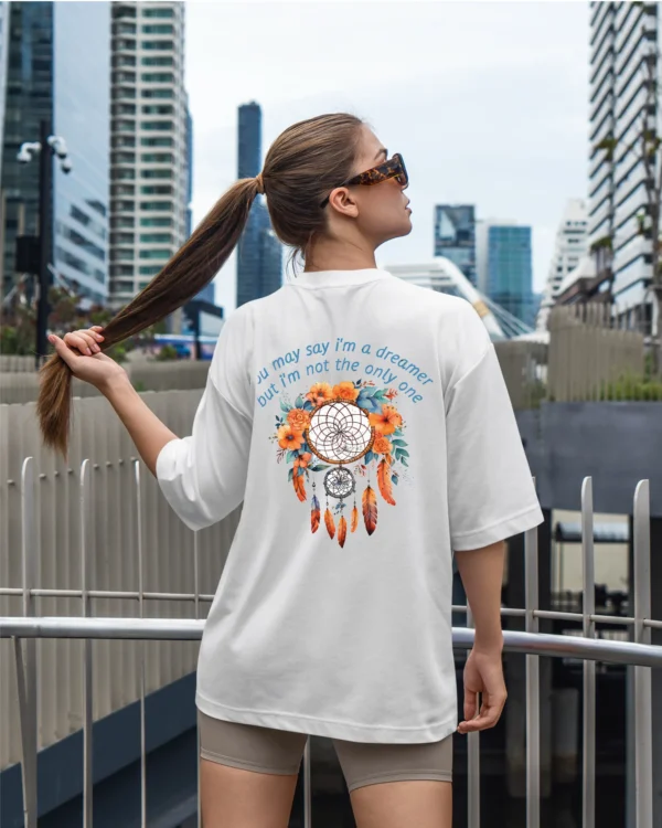 Damska koszulka oversize <br>Not the Only Dreamer