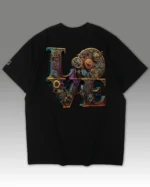 TL0471BIG Tshirt Oversize Black2 Damska koszulka Gruba Premium <br>Steampunk LOVE