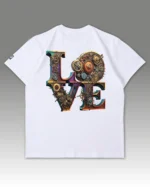 TL0471BIG Tshirt Oversize White2 Damska koszulka Gruba Premium <br>Steampunk LOVE