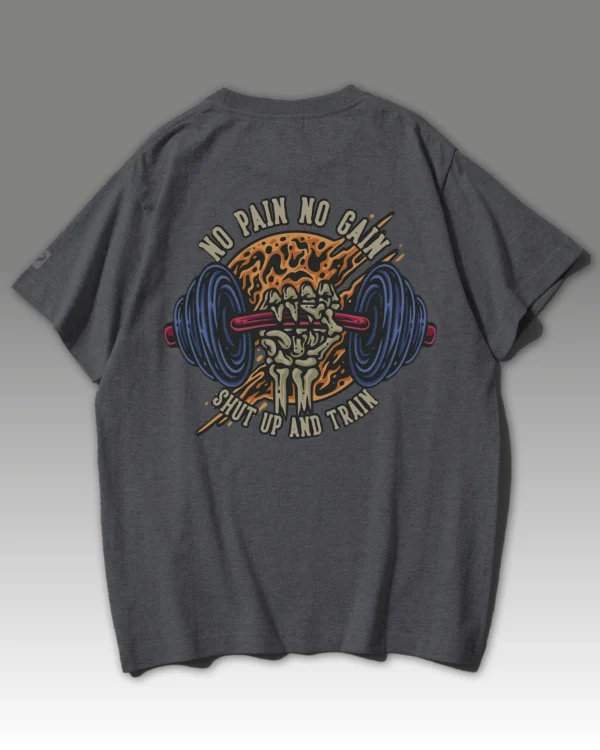 Męska koszulka oversize <br>No Pain No Gain