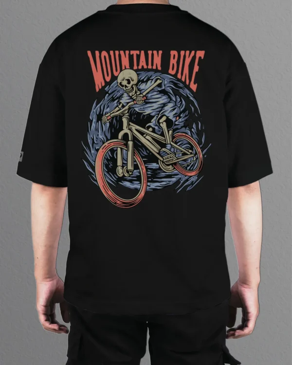 Męska koszulka oversize <br>Mountain Bike