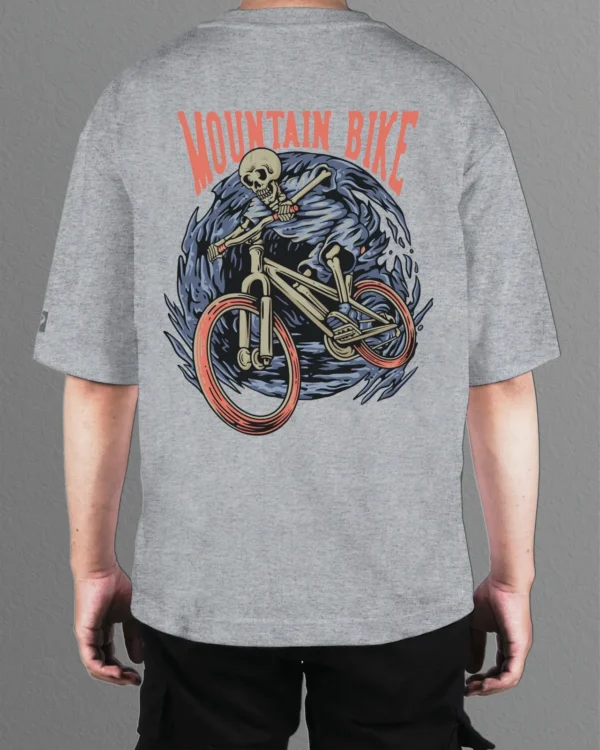 Męska koszulka oversize <br>Mountain Bike