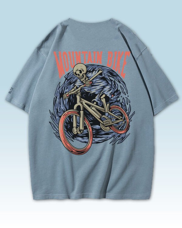 Męska koszulka oversize <br>Mountain Bike