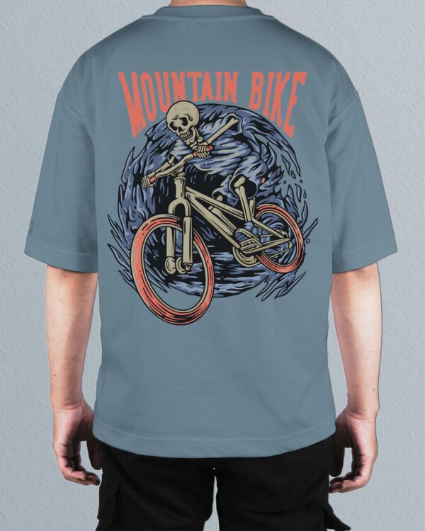 Męska koszulka oversize <br>Mountain Bike