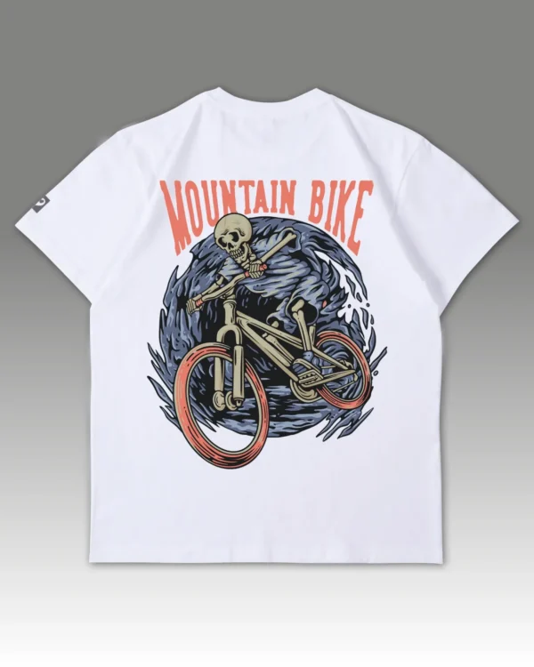 Męska koszulka oversize <br>Mountain Bike