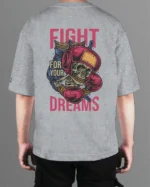 Męska koszulka oversize <br>Fight For Your Dreams